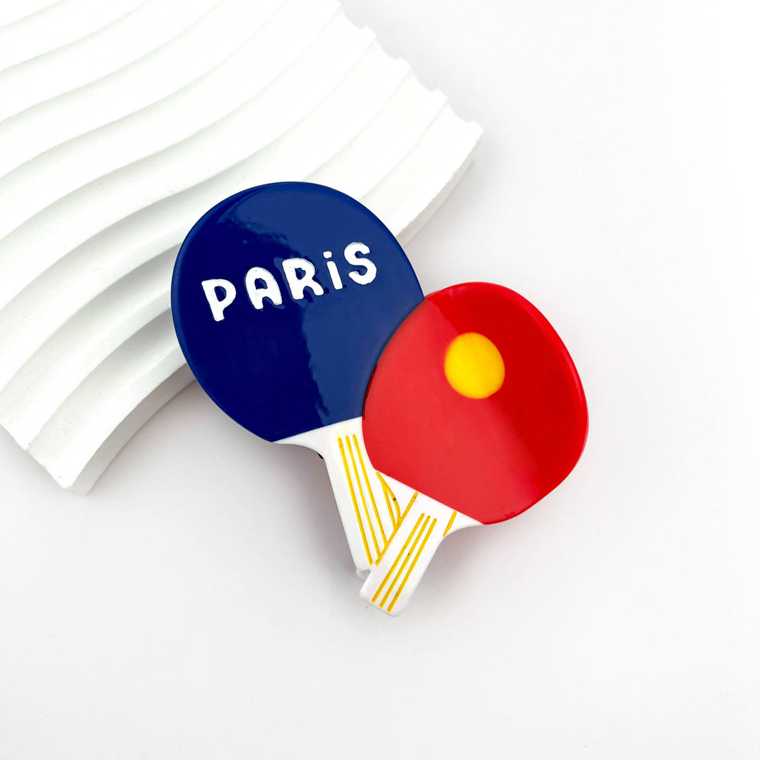Parisian Tennis Claw Clip