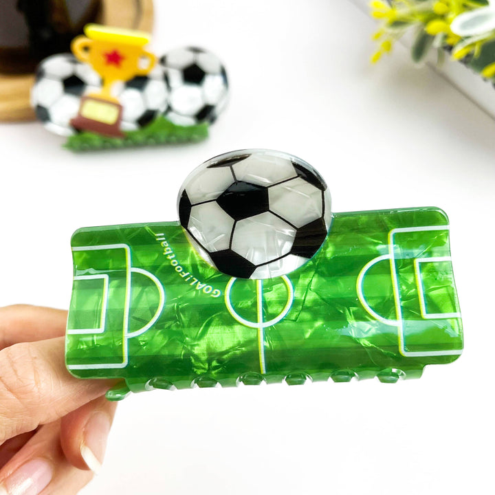 Soccer Ball Claw Clip