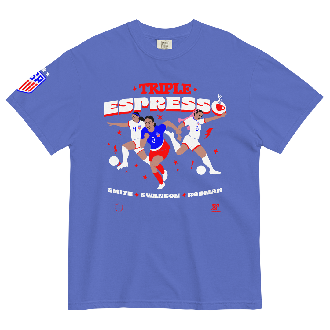 Talisman & Co. | USWNT Triple Espresso Garment Dyed Tee