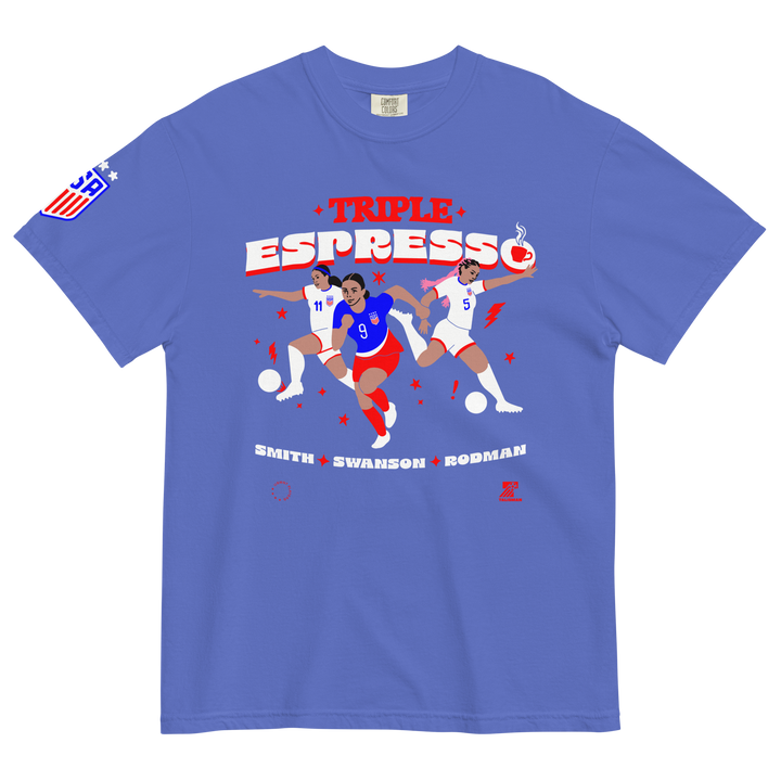 Talisman & Co. | USWNT Triple Espresso Garment Dyed Tee