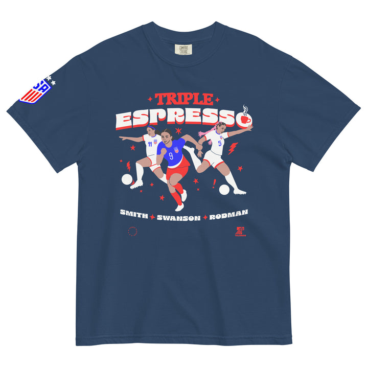 Talisman & Co. | USWNT Triple Espresso Garment Dyed Tee