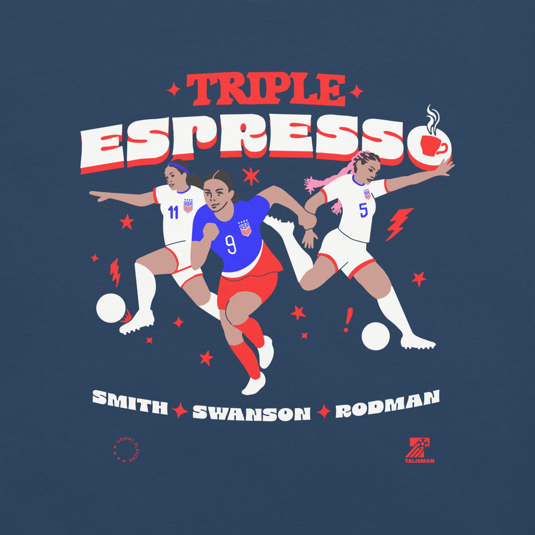 Talisman & Co. | USWNT Triple Espresso Garment Dyed Tee