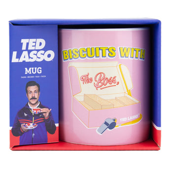 Biscuits with the Boss Ted Lasso Mug