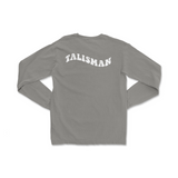 Talisman Soccer Stealie LS Garment Dyed Pocket Tee - Grey