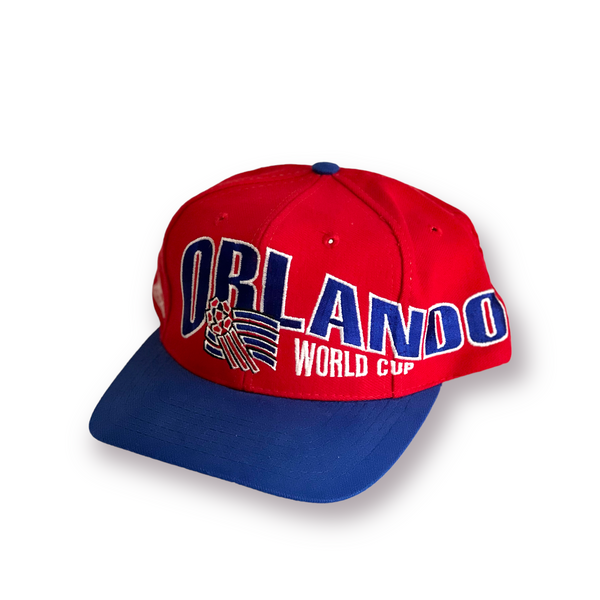 Orlando '94 World Cup Apex Snapback - Red – Talisman & Co.