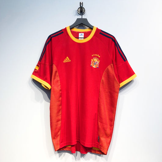 Talisman & Co.  Vintage Spain 2002 Adidas Home Soccer Jersey